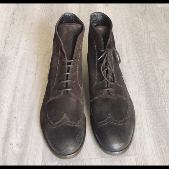 Gianfranco Lattanzi | Shoes | Gianfranco Lattanzi Mens Suede Lace Up ...